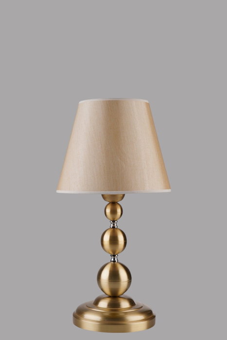 Opviq Lámpara de Mesa con Cuerpo Metálico Beige y Dorado Opviq Lámpara de Mesa con Cuerpo Metálico Beige y Dorado